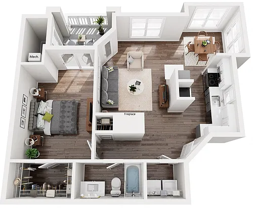 Floor plan Britania Renovated