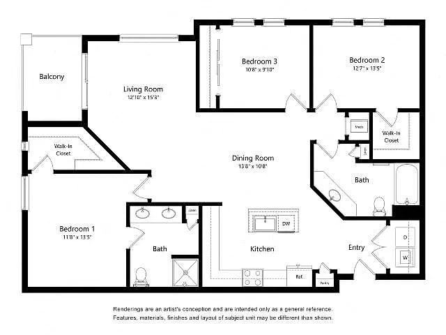 Floor plan C1