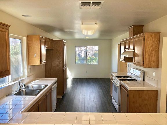 View of kitchen from the living room
