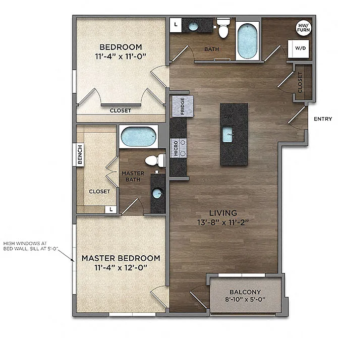 Floor plan B11-0