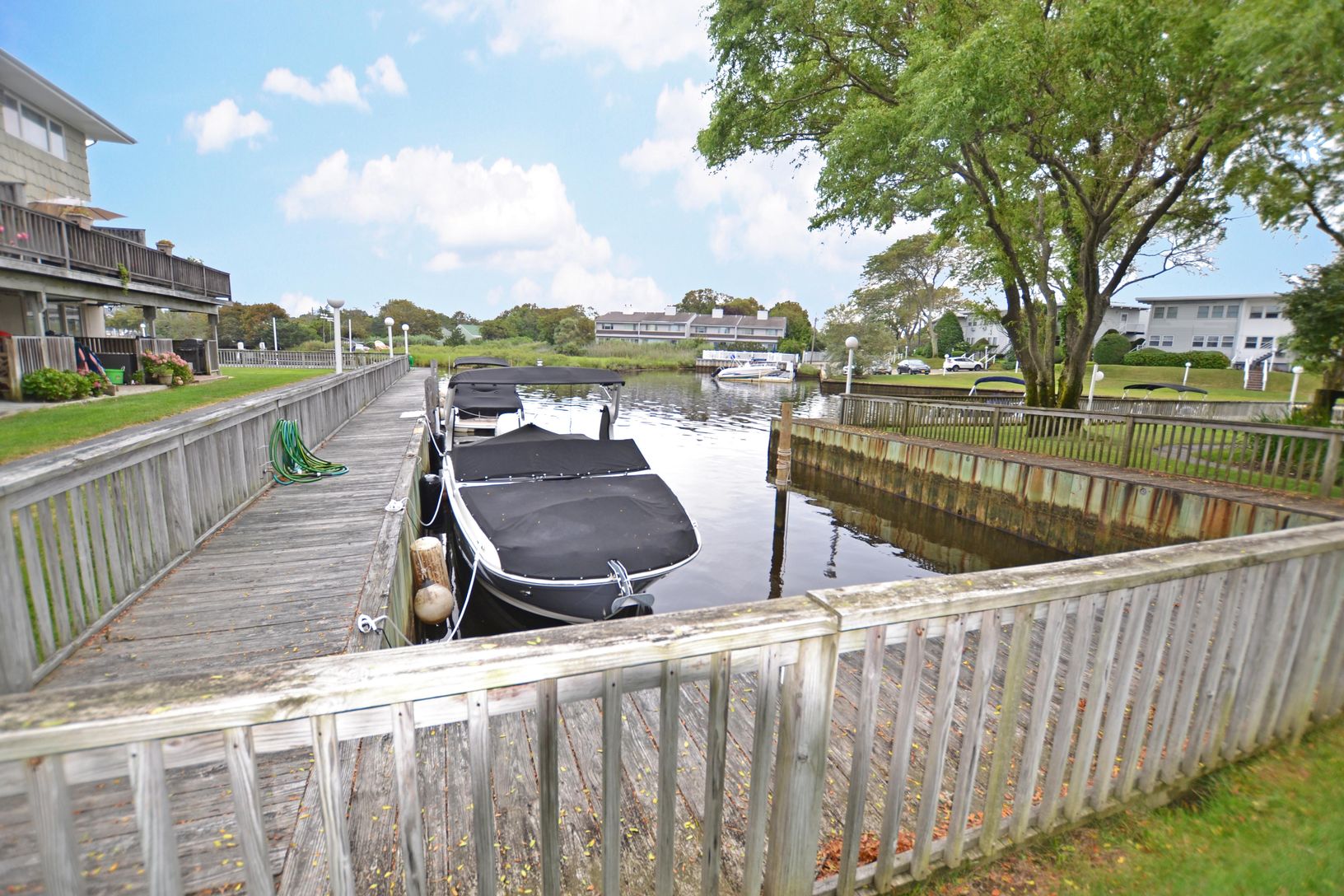  Private canal area with deeded boat docking