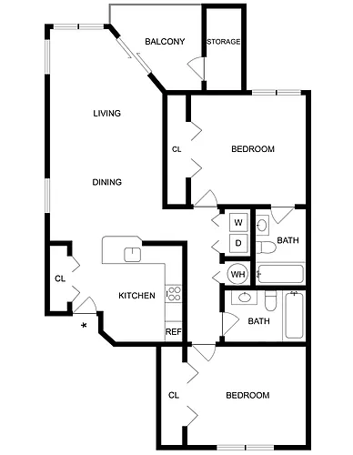 Floor plan Sierra
