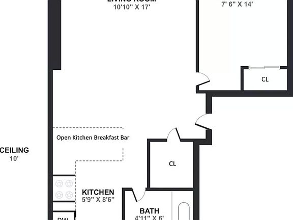 2nd image of 58 W 36th St #3A