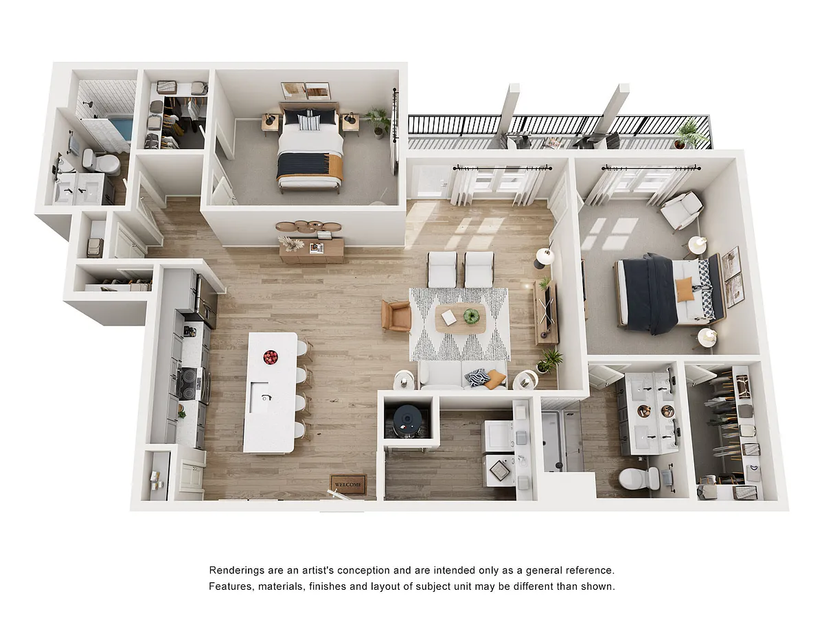Floor plan B3