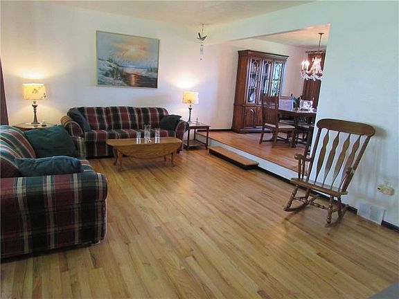 The Floor Plan has been modernized & was just opened to create the wonderful flow between all the rooms.