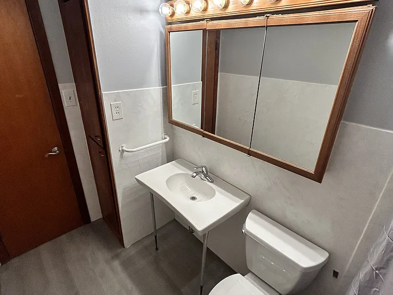 Hall bath