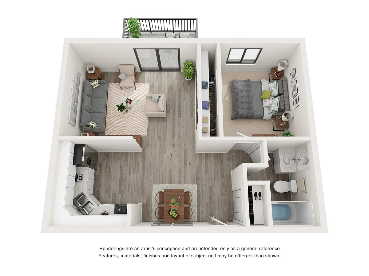 Floor plan A1
