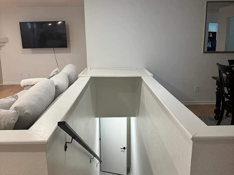 Stairs to the basement