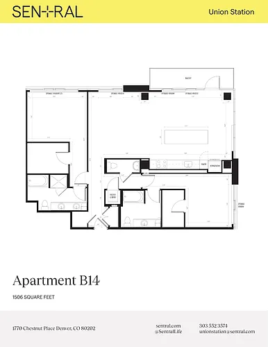 Floor plan B14