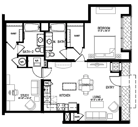 Floor plan T3