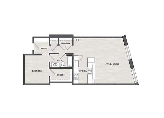 Floor plan 1C