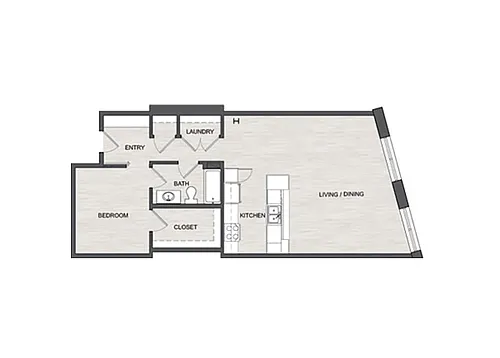 Floor plan 1C