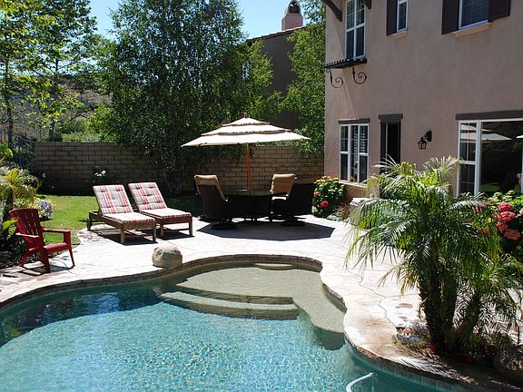 Backyard with Pool