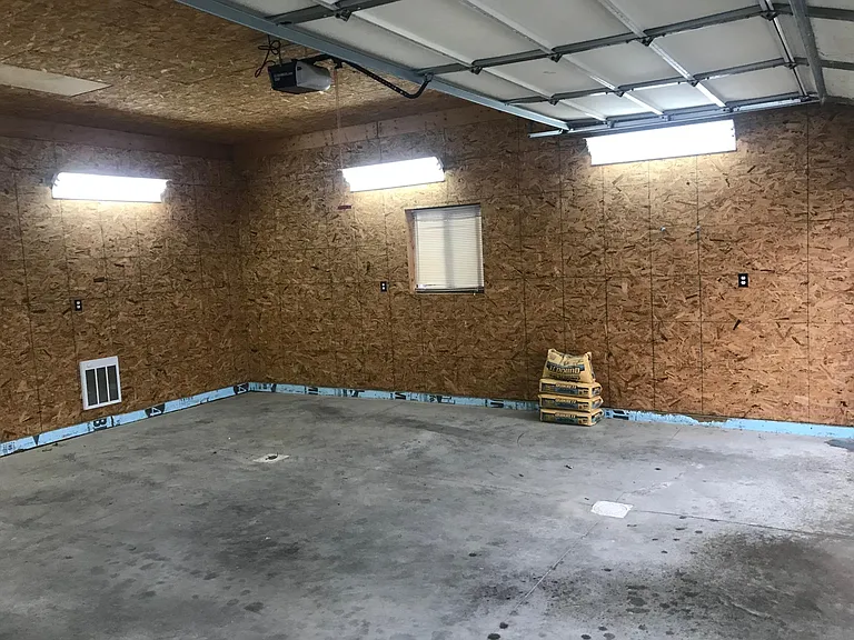 Detached Garage Interior