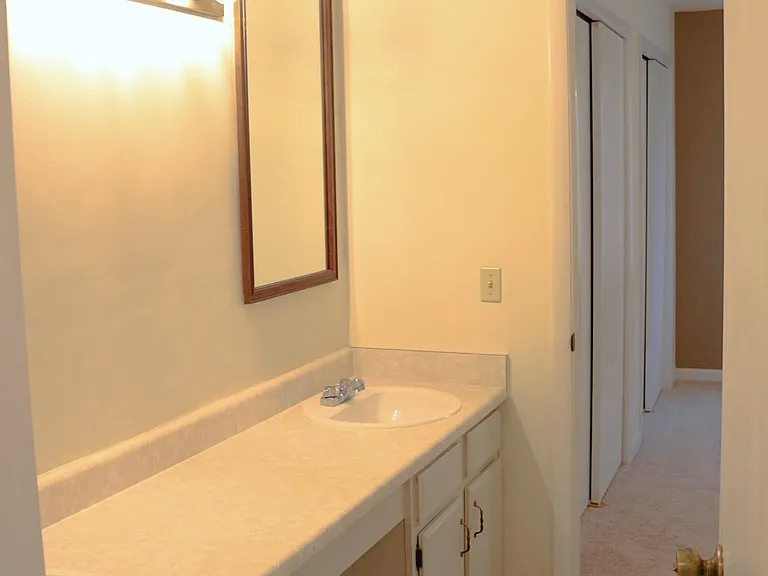His and hers vanity