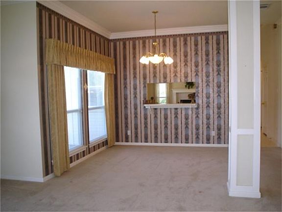 Here is the dining room, view from front door