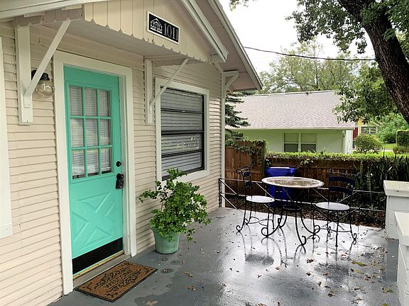 beautiful open patio