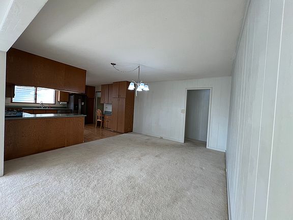 Separate dining area