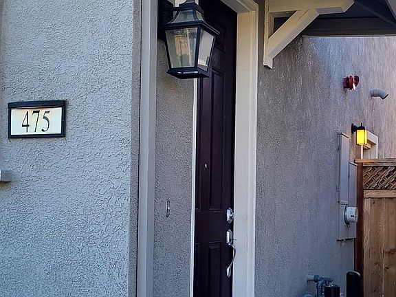 Close look of the casita entrance entrance