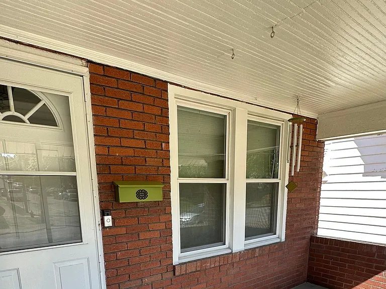 Covered front porch