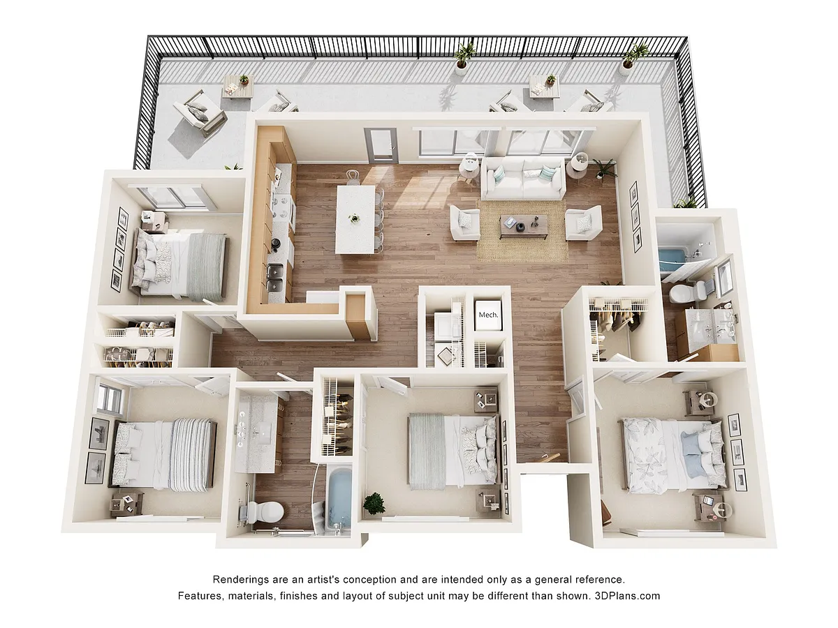 Floor plan 4C