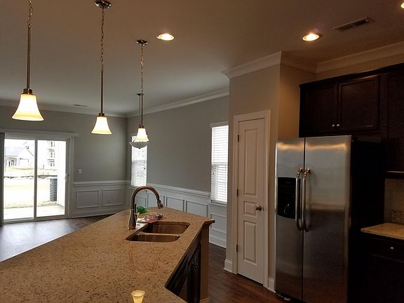 Kitchen View to Living area