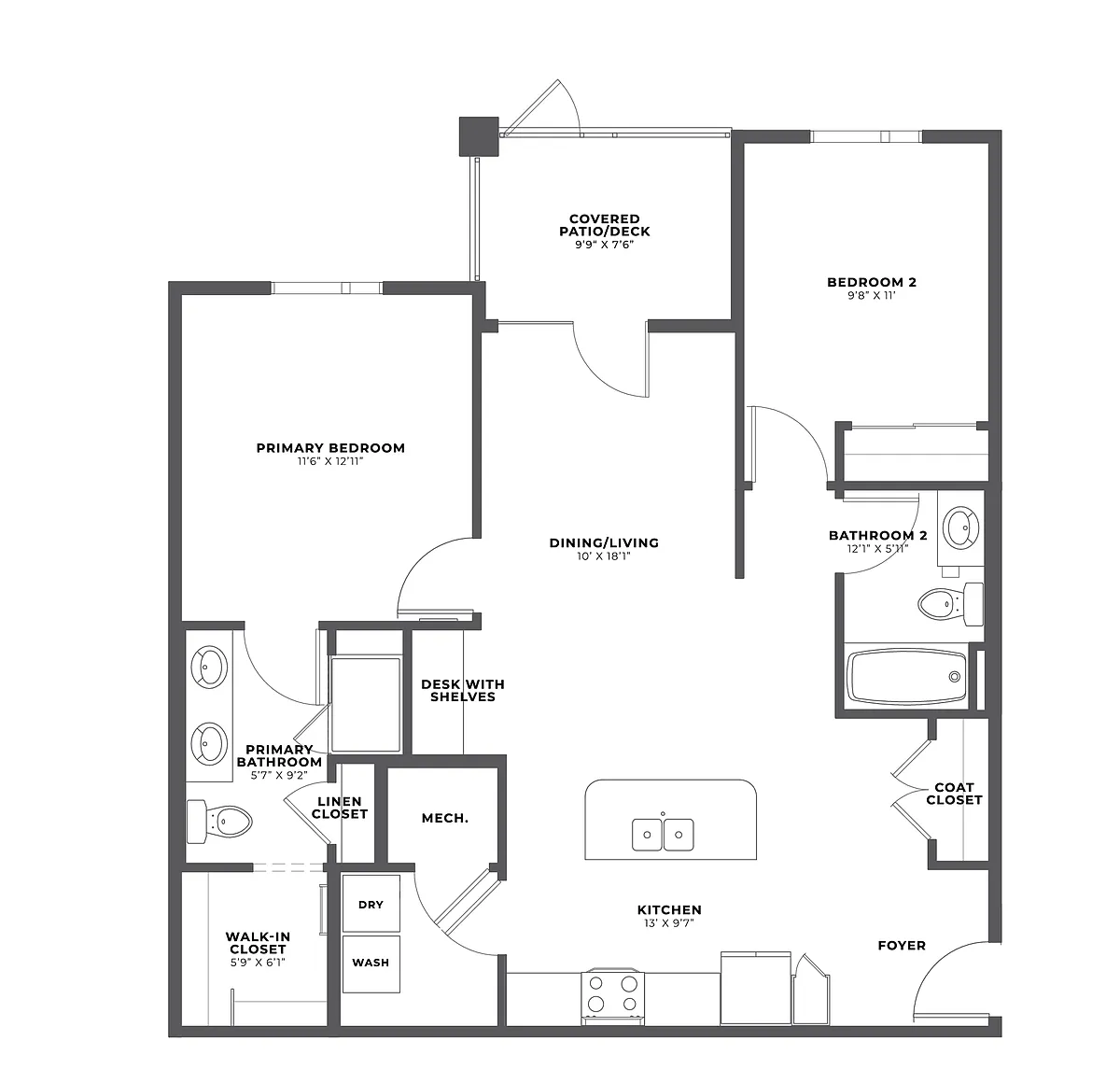 Floor plan Alpenrose