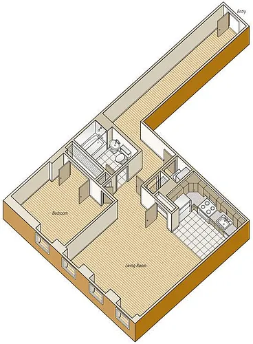 Floor plan A34