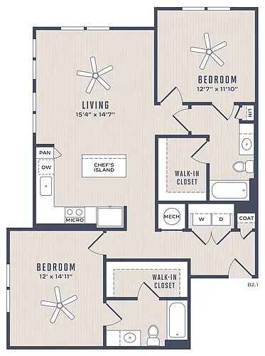Floor plan B2
