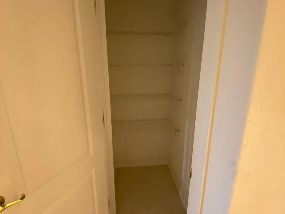 Storage closet living