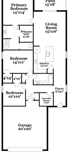 Floor plan The Braden