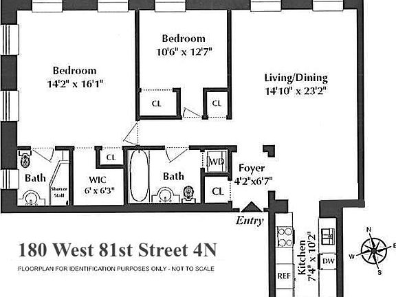 2nd image of 180 W 81st St #4N