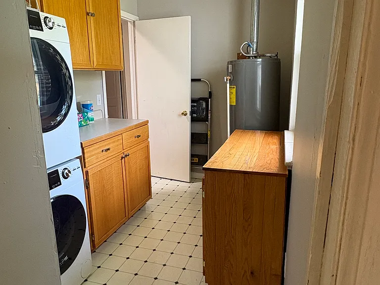 Utility Room - view from top of basement stairs