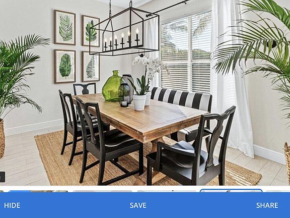 Dining area