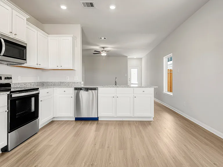 All kitchen appliances included.