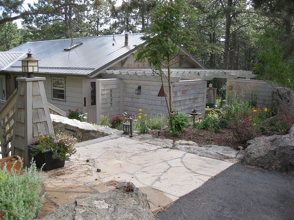 Main house entry