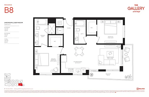 Floor plan B8