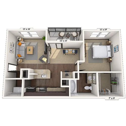 Floor plan Dahlia