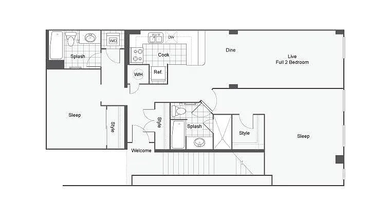 Floor plan The Grady II