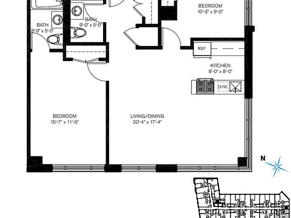 2nd image of 301 Sullivan Pl APT 2G