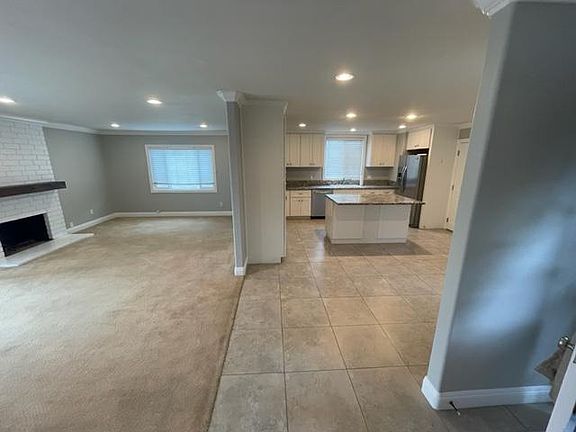 Family Room & Kitchen from Entry