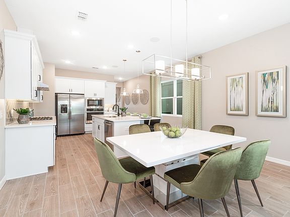 Intimate dining area