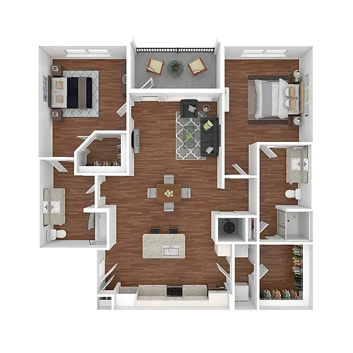Floor plan Deep Sky