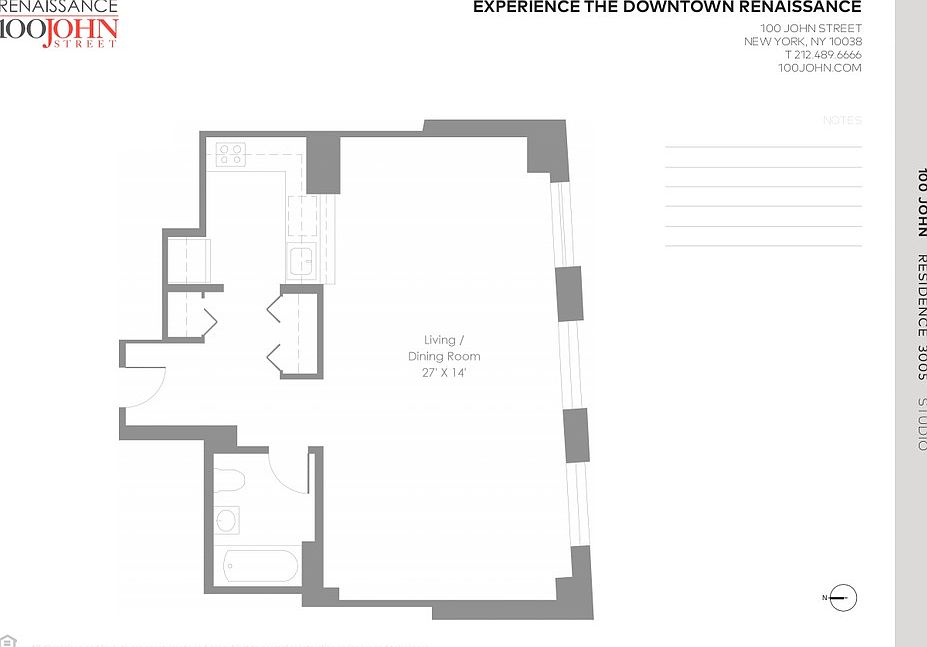 1st image of 100 John St APT 3005