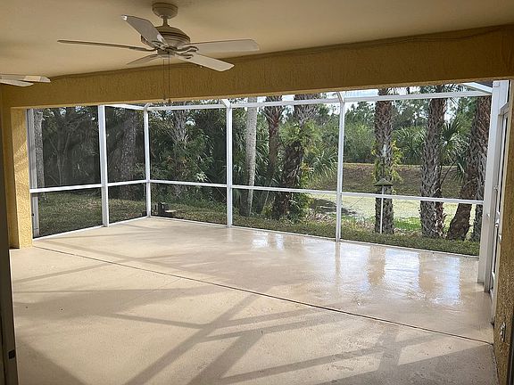 Large screened patio