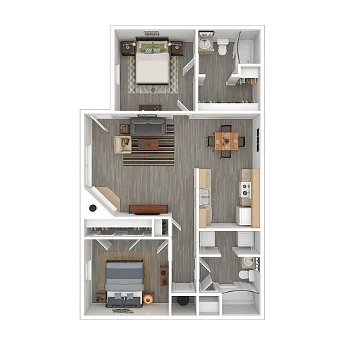 Floor plan 2X2