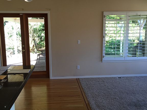 Rear living / open kitchen