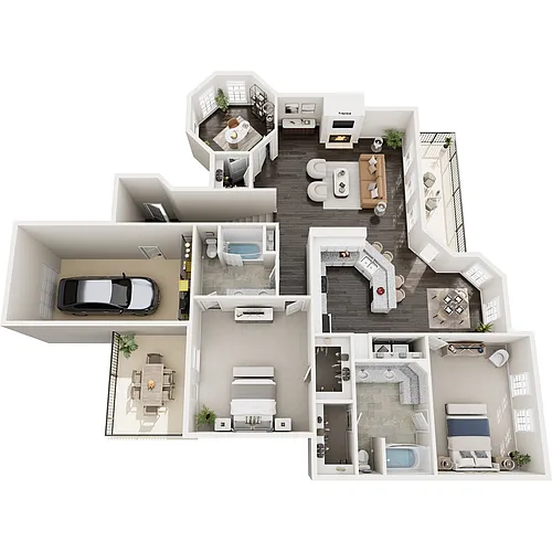 Floor plan Cedars w/ Study