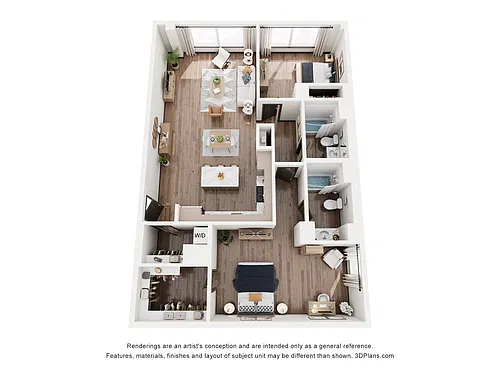 Floor plan 2.2a-WF