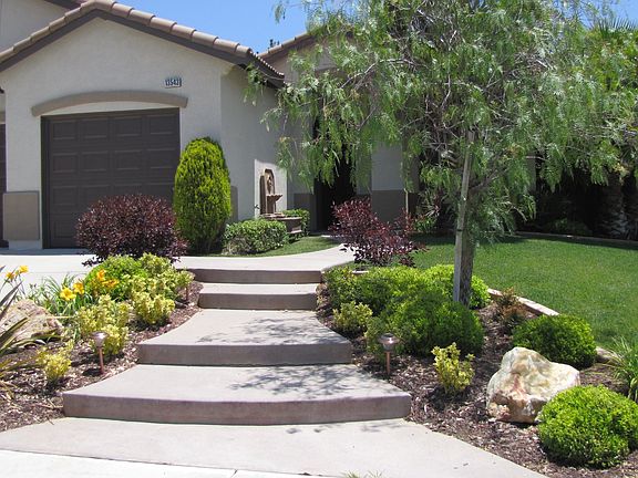 Custom Curbing & Landscaped Yard